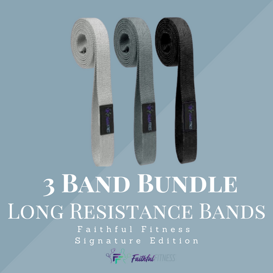 3 BAND BUNDLE - FFHWL Signature Edition Long Resistance Bands