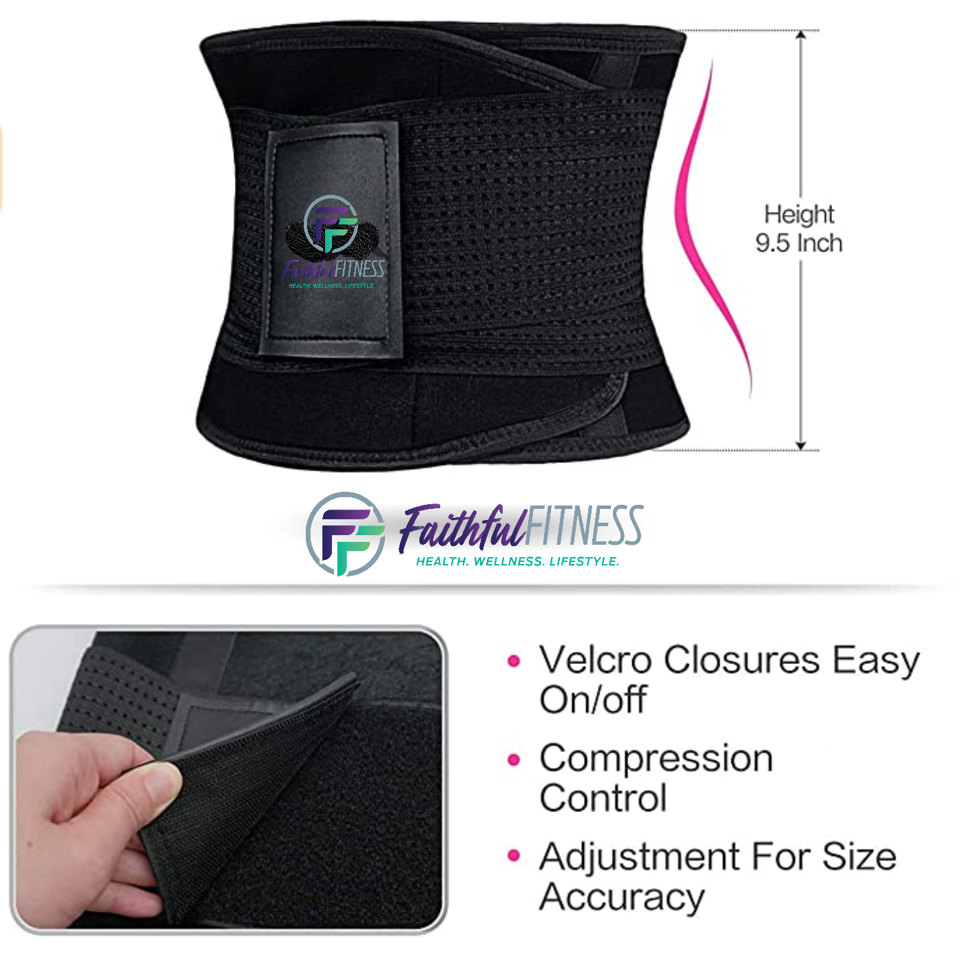 Waist and Lower Back Support Belt